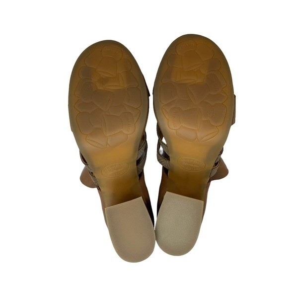 NEW Kork-Ease Hickland Taupe Leather Sandals Booties 11 Open Toe - Picture 11 of 11